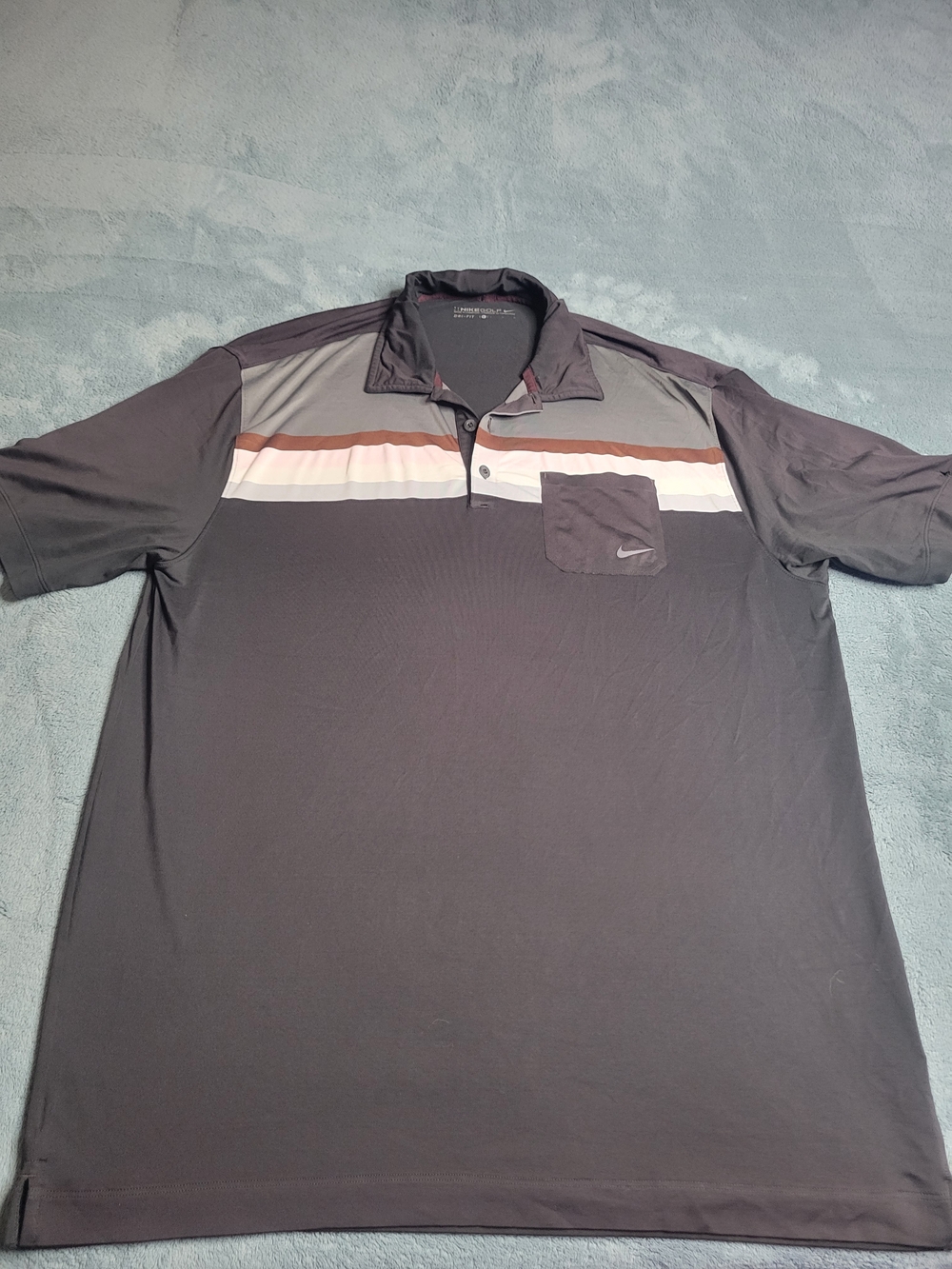 Nike Golf Mobility Remix Dri-fit Polo